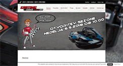Desktop Screenshot of celje.karting-center.si